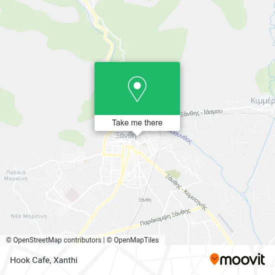 Hook Cafe map