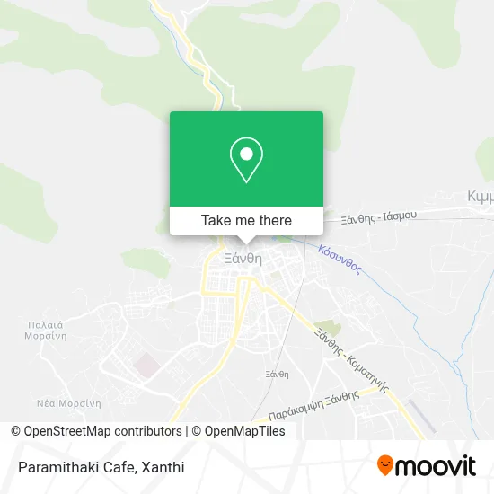 Paramithaki Cafe map