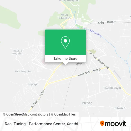 Real Tuning - Performance Center map
