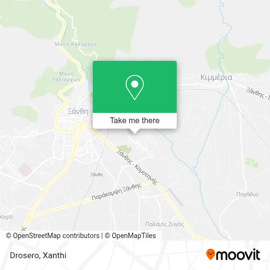Drosero map