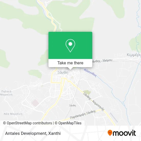 Antales Development map