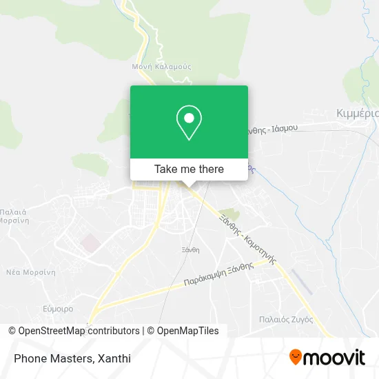 Phone Masters map