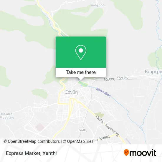 Express Market map