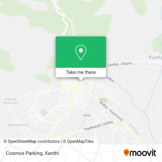 Cosmos Parking map