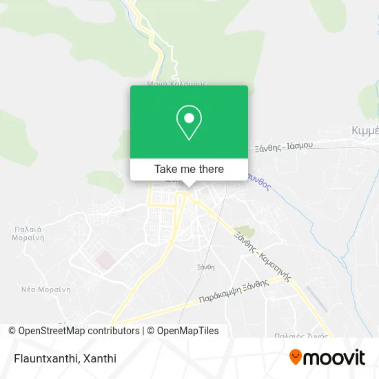 Flauntxanthi map