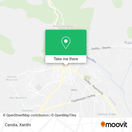 Candia map
