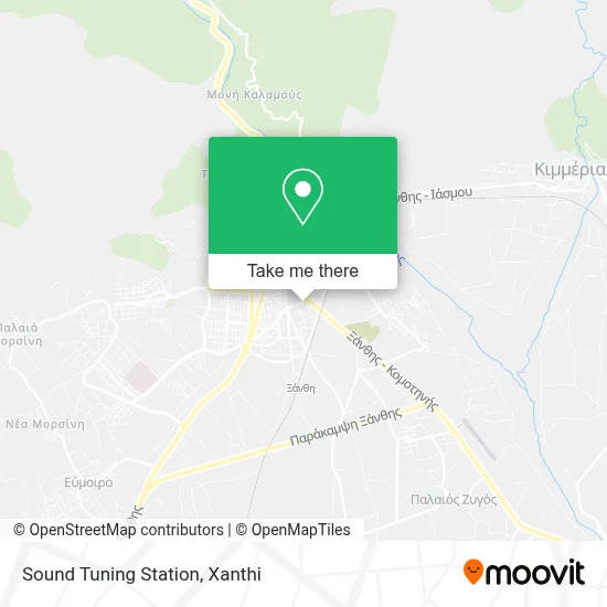 Sound Tuning Station map