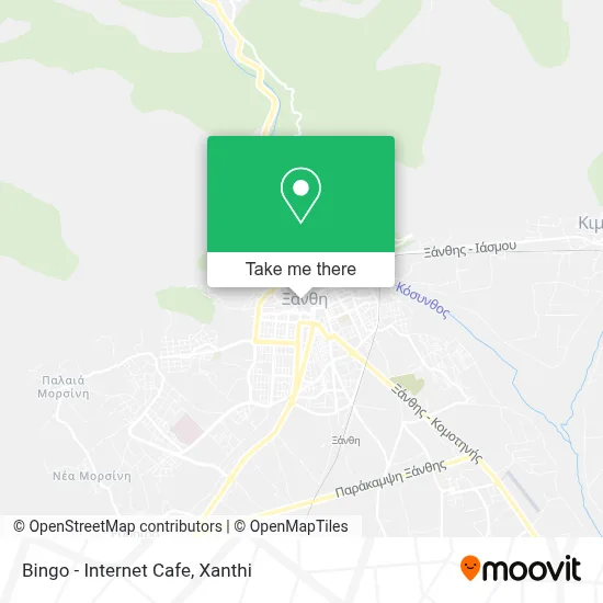 Bingo - Internet Cafe map