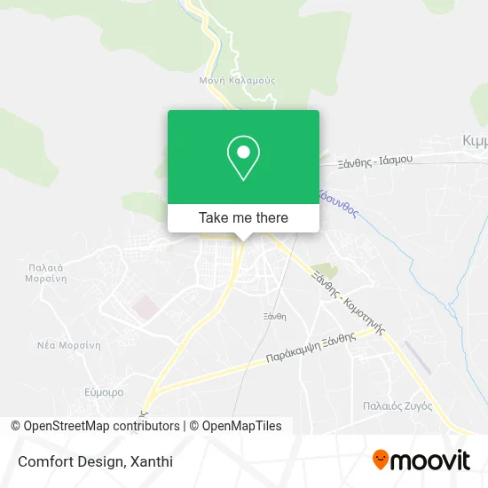Comfort Design map