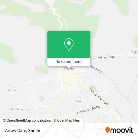 Arrow Cafe map