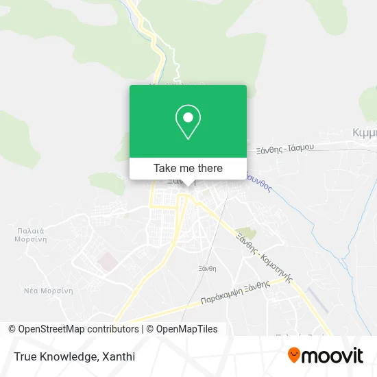 True Knowledge map