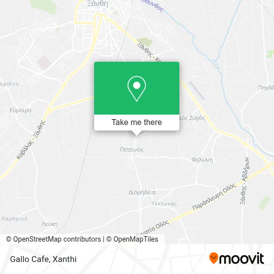 Gallo Cafe map