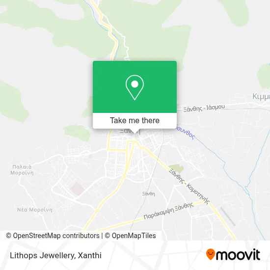 Lithops Jewellery map