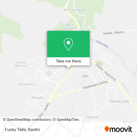 Funky Tails map