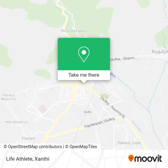 Life Athlete map