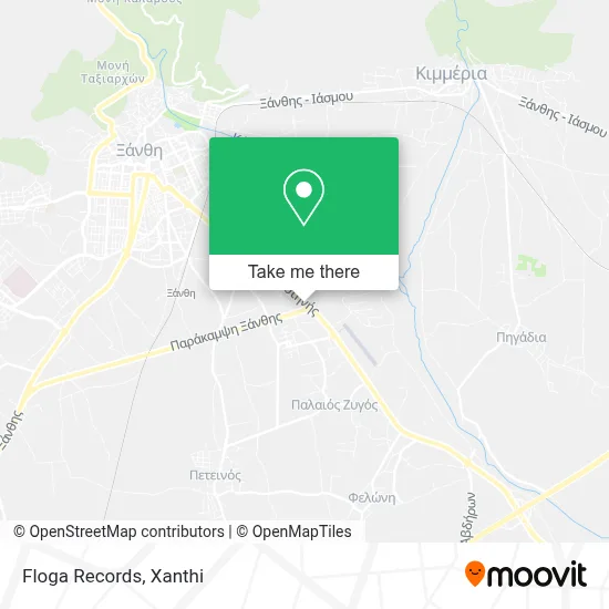 Floga Records map