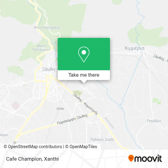 Cafe Champion map