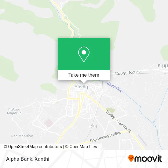 Alpha Bank map