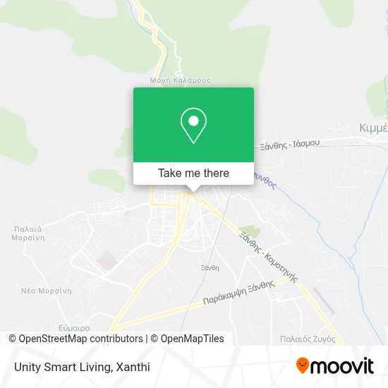 Unity Smart Living map
