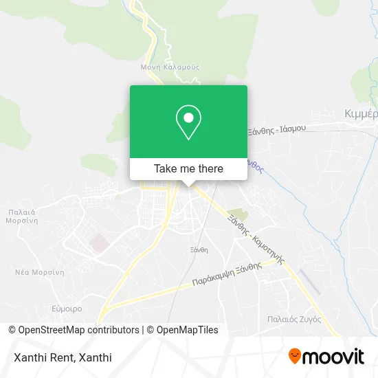 Xanthi Rent map