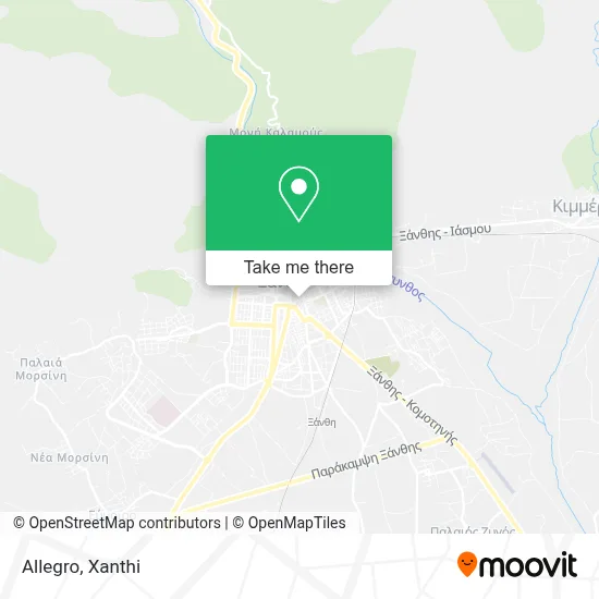 Allegro map