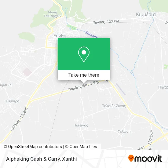 Alphaking Cash & Carry map