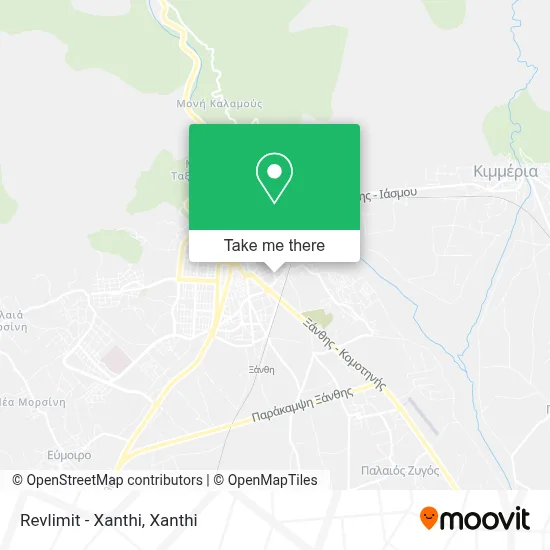 Revlimit - Xanthi map
