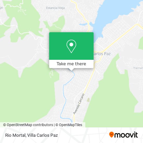 Mapa de Rio Mortal