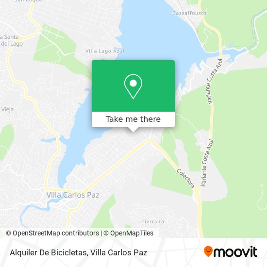 Mapa de Alquiler De Bicicletas