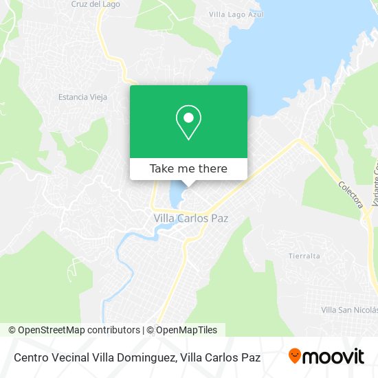 Mapa de Centro Vecinal Villa Dominguez