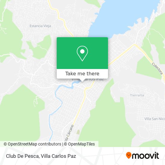 Mapa de Club De Pesca
