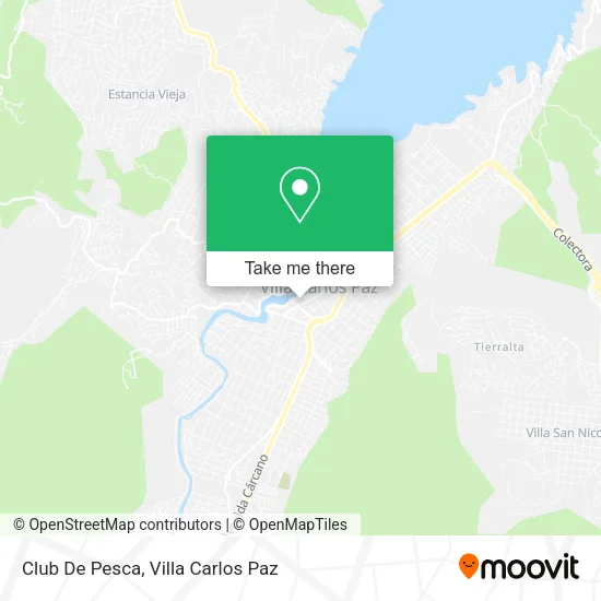 Mapa de Club De Pesca