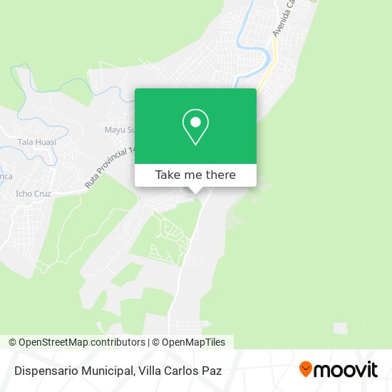 Mapa de Dispensario Municipal