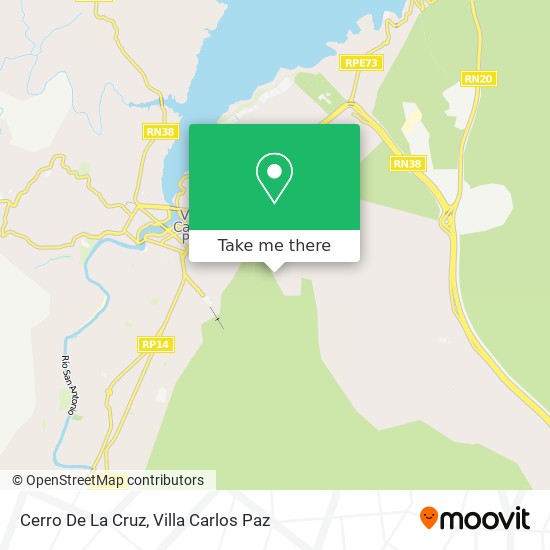 Mapa de Cerro De La Cruz