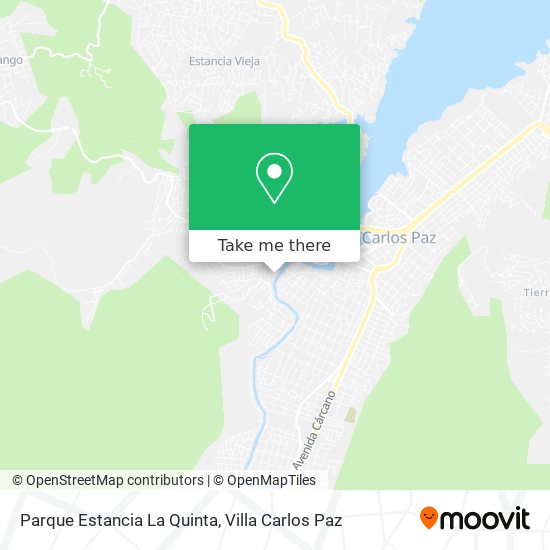 Mapa de Parque Estancia La Quinta