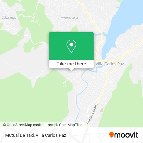 Mutual De Taxi map
