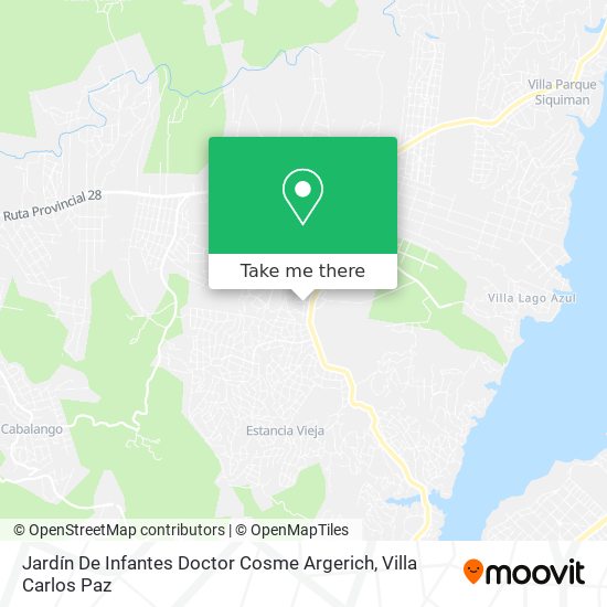Jardín De Infantes Doctor Cosme Argerich map