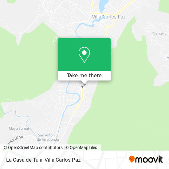 How To Get To La Casa De Tula In Alta Gracia By Bus