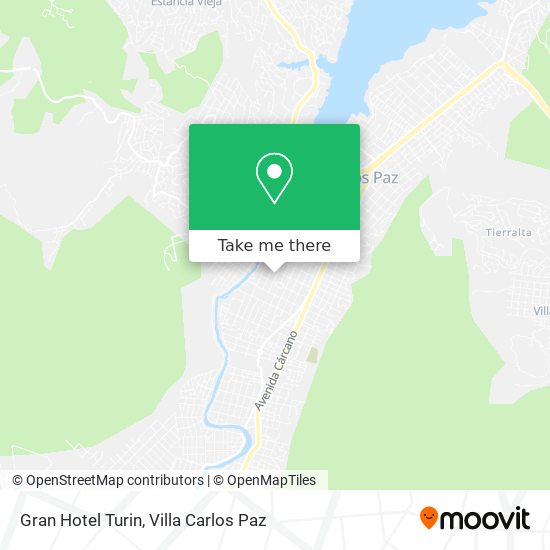 Mapa de Gran Hotel Turin
