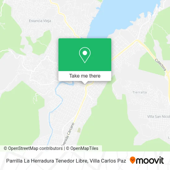 Parrilla La Herradura Tenedor Libre map