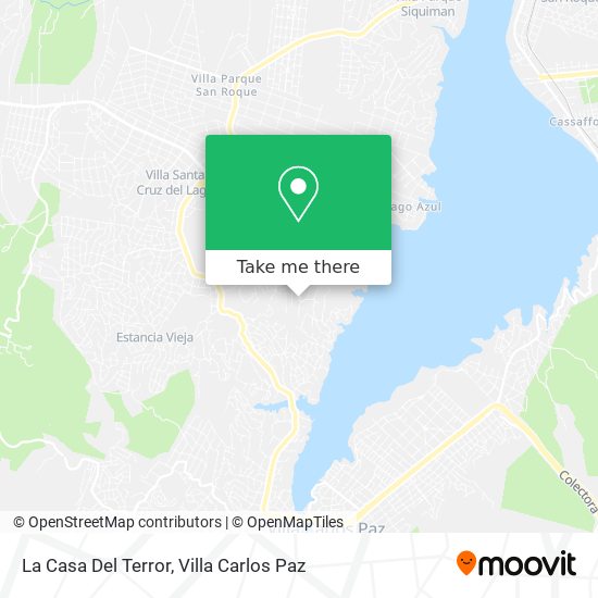 La Casa Del Terror map