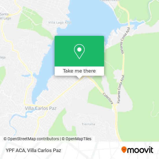 Mapa de YPF ACA