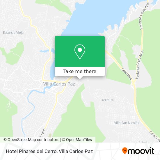 Mapa de Hotel Pinares del Cerro