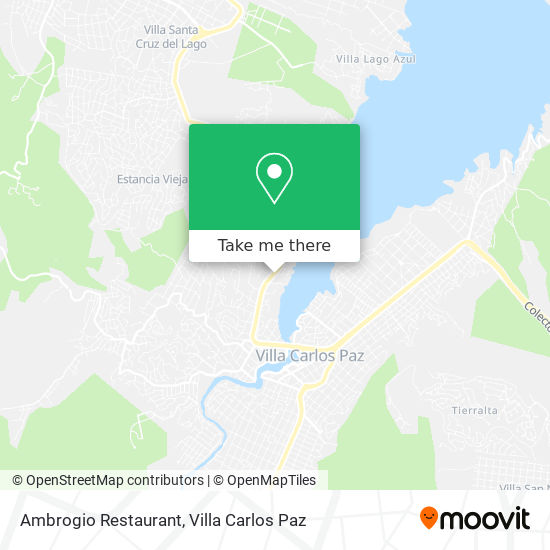 Ambrogio Restaurant map