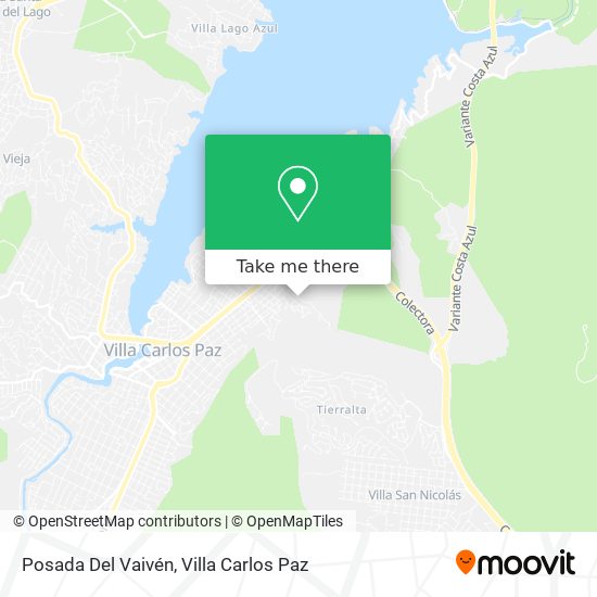 Mapa de Posada Del Vaivén