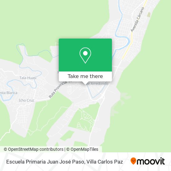 Escuela Primaria Juan José Paso map