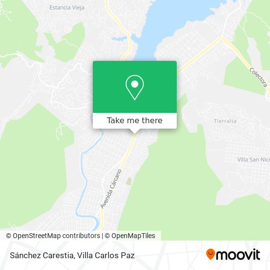 Sánchez Carestia map