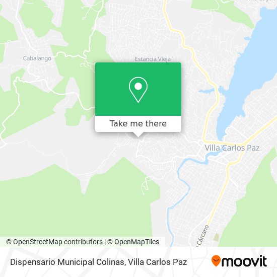Dispensario Municipal Colinas map