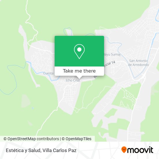 Estética y Salud map