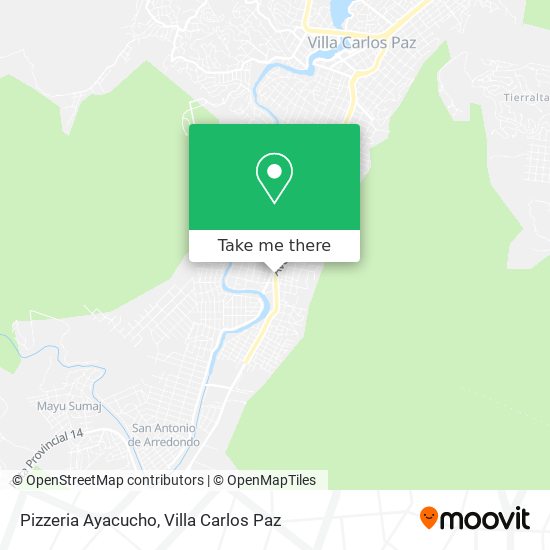 Pizzeria Ayacucho map